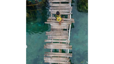 Jembatan di Wakatobi