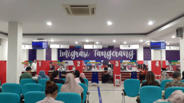 Layanan paspor di imigrasi tangerang