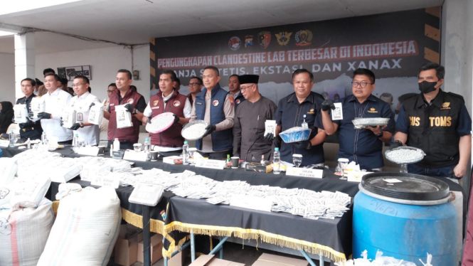 Bea Cukai ungkap kasus clandestine laboratorium narkotika