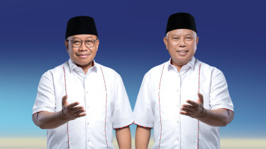 Lalu Gita Ariadi dan Sukiman Azmy