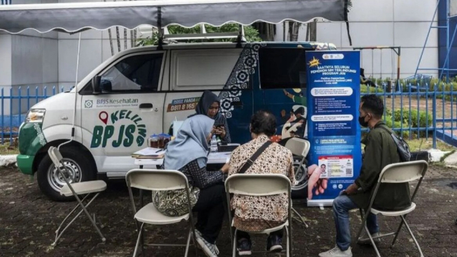 Pengecekan BPJS saat bikin SIM