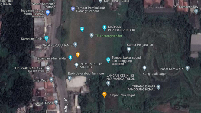 Netizen Labeli Lapangan Pasar Kemis jadi Tempat Bakar-bakaran Sound