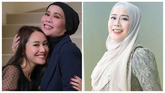 Kedekatan Dewi Yull dan menantu