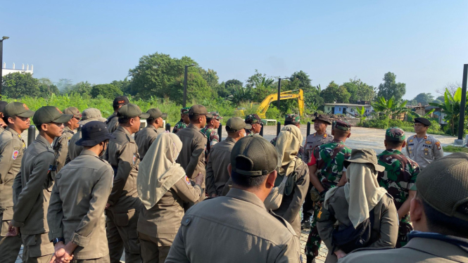 Pengosongan 278 Bidang Lahan UIII Depok
