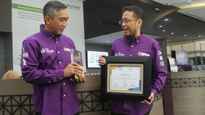 Bank Muamalat raih penghargaan [dok. PT Bank Muamalat Tbk]