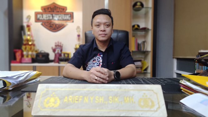 Kasat Reskrim Polresta Tangerang, Kompol Arief N Yusuf