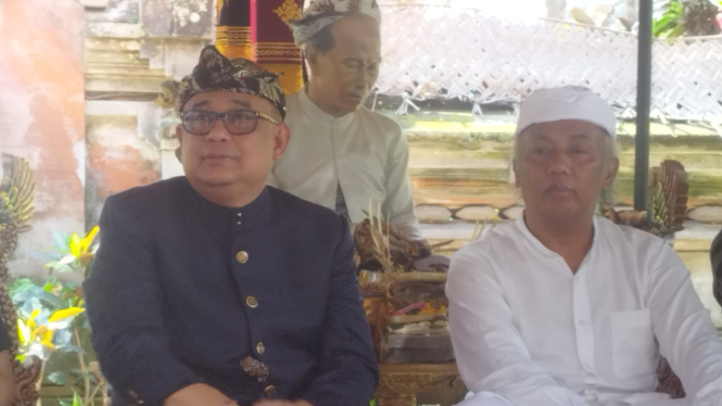 Koordinator Stafsus Presiden Anak Agung Gde Ngurah Ari Dwipayana (kiri)
