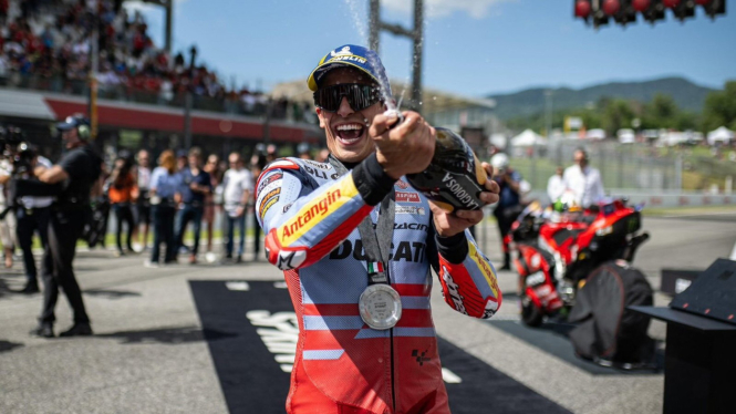 Pembalap Gresini Racing, Marc Marquez