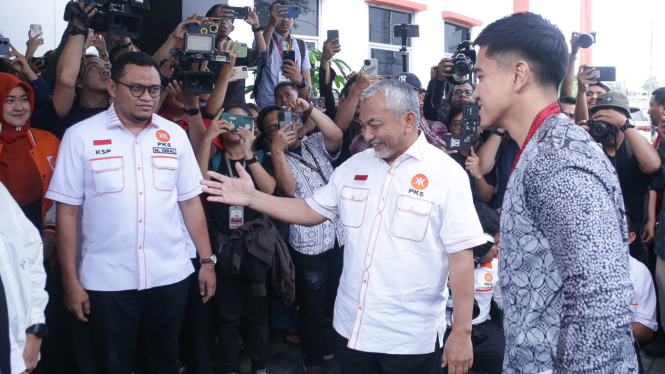 Ketum PSI Kaesang Pangarep bertemu