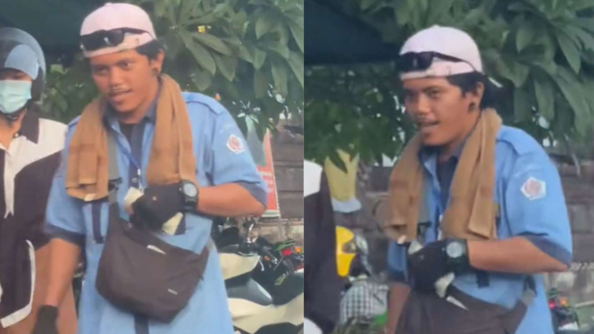Viral Tukang Parkir Ini Mirip Banget Bruno Mars