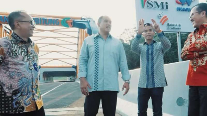 Peresmian Tol Cimanggis-Cibitung.