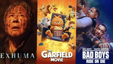 Film Exhuma, The Garfield dan Bad Boys.
