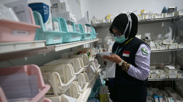 Haji 2024 Pemerintah Siapkan 62 Ton Obat untuk Jemaah