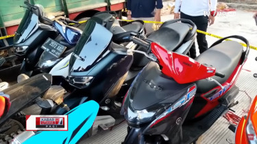 Polisi Gagalkan Penyelundupan 17 Motor Bodong di Pati Jawa Tengah