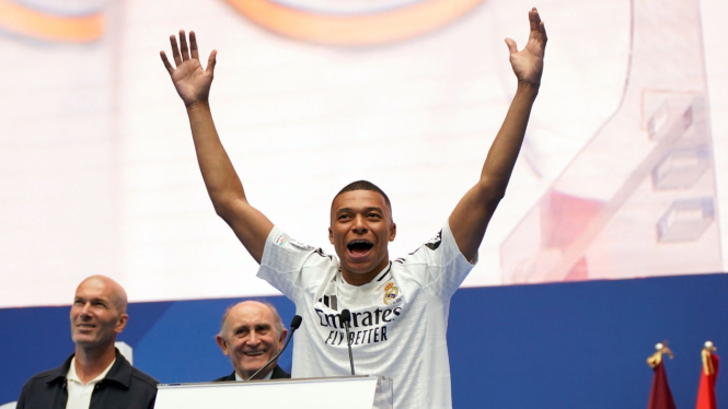 Pemain Real Madrid, Kylian Mbappe