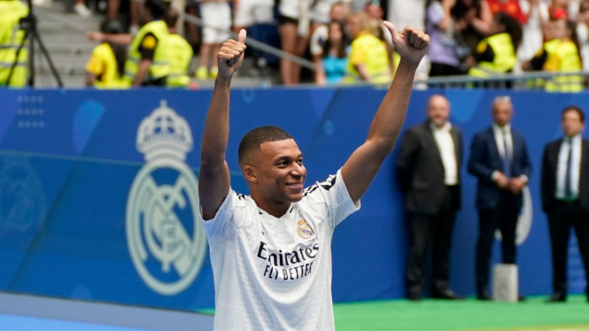 Pemain Real Madrid, Kylian Mbappe