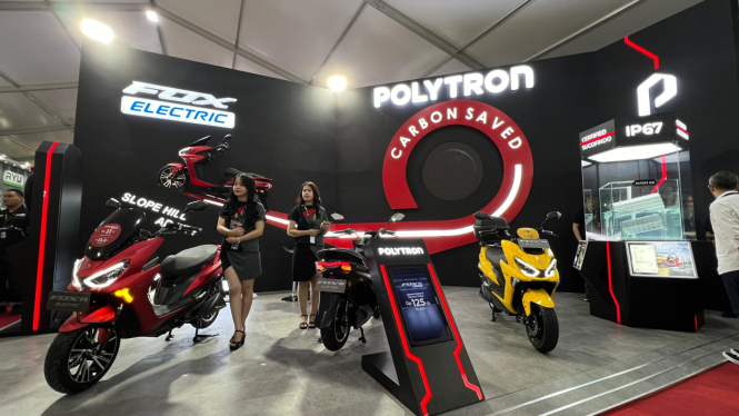 Booth Polytron di GIIAS 2024
