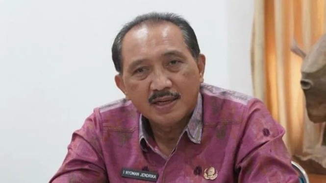 enjabat (Pj) Bupati Klungkung, I Nyoman Jendrika