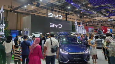 Booth BYD di GIIAS 2024
