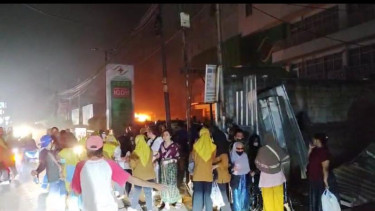 RS Citra Arafik terbakar, pasien berhamburan 