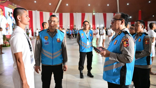 Tes pemeriksaan penampilan (rikpil) seleksi Akpol tingkat pusat