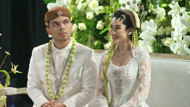 Thariq Halilintar dan Aaliyah Massaid