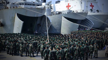 VIVA Mliter: Prajurit TNI bersiap diberangkatkan ke Papua
