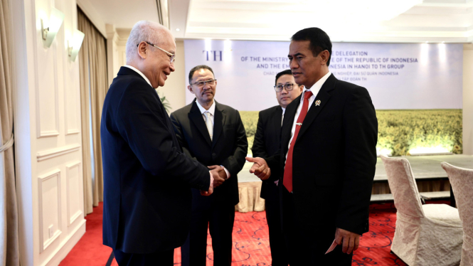 Menteri Pertanian Amran Sulaiman jajaki kerja sama dengan TH Group Vietnam