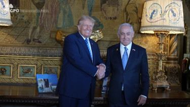 PM Israel Netanyahu Bertemu Donald Trump