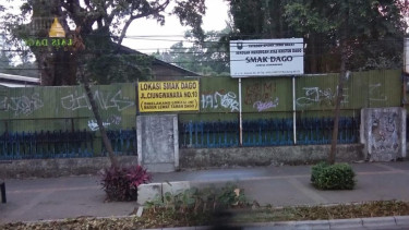Lahan SMAK Dago di Jalan Ir H Juanda 93 Kota Bandung
