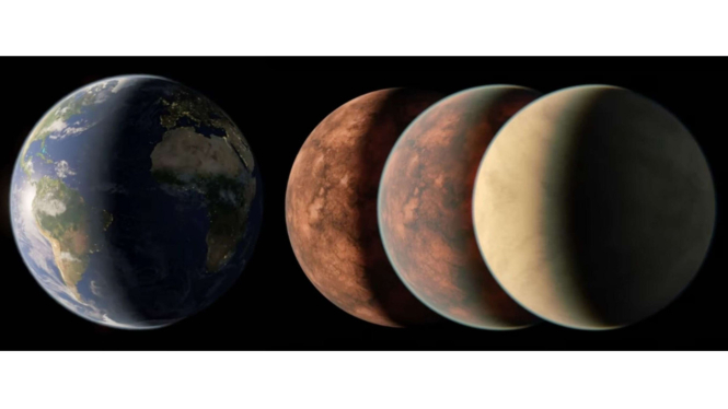 ilustrasi planet pengganti Bumi, Gliese 12 b