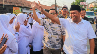 Bakal calon Bupati Majalengka Eman Suherman.