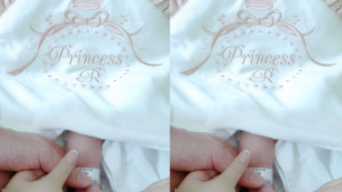 Syahrini posting foto kaki bayinya