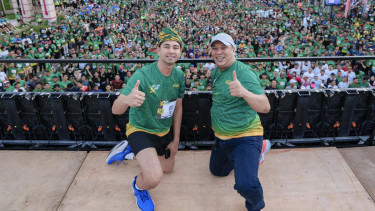 Raffi Ahmad dan Ruksamin