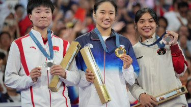 Gregoria Mariska Tunjung sabet medali perunggu Olimpiade 2024