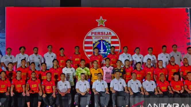 Launching tim Persija Jakarta