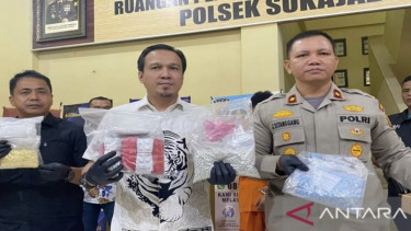 Polda Riau mengungkap kasus narkotika jaringan internasional