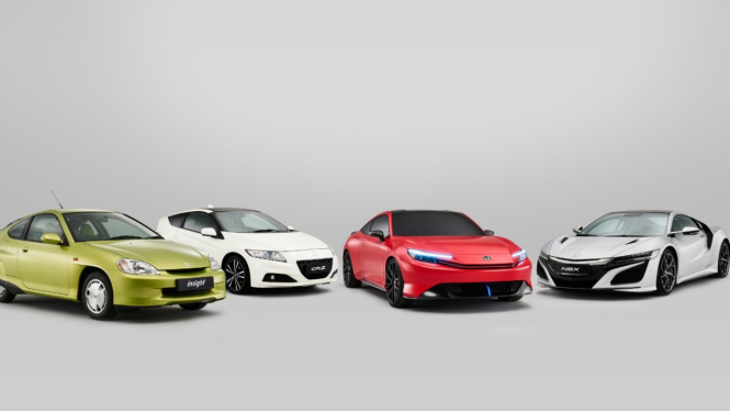 Perjalanan mobil hybrid Honda di dunia