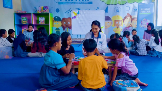 PNM berikan fasilitas belajar gratis di berbagai titik di pelosok negeri