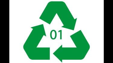 Kode daur ulang plastik