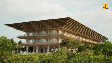 Desain Istana Wakil Presiden di IKN