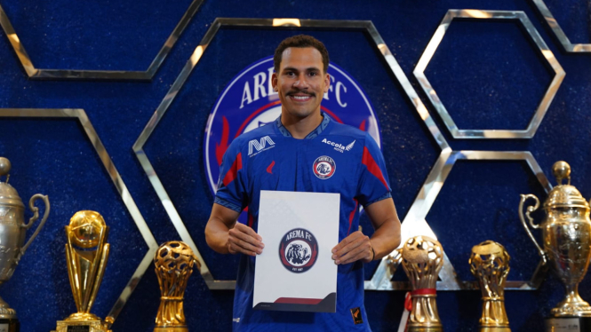 Pemain asing baru Arema FC, Pablo Oliveira 