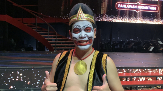 Jadi MC Sekaligus Peranin Bagong di Pagelaran Sabang Merauke, Indra Bekti: Suatu Kebanggaan
