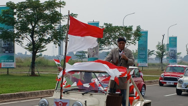 Karnaval mini cooper di Tangerang