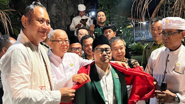 Ketua Umum PKB Muhaimin Iskandar Diberi Gelar Tokoh Toleransi Penjaga Pancasila