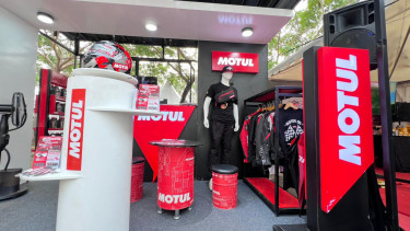 Booth Motul pada ajang Parjo 2024