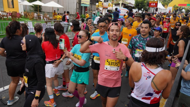 Lomba lari Elite Label Road Race Maybank Marathon 2024