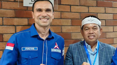 Politikus Partai Demokrat, Fathi Bersama Dedi Mulyadi