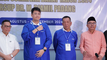 Pasangan Calon Rusma Yul Anwar dan Nasta Oktavian
