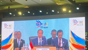 Jokowi Pidato Pembukaan di Forum IAF ke-2 dan HLF MSP 2024 di Bali (Doc: Natania Longdong)